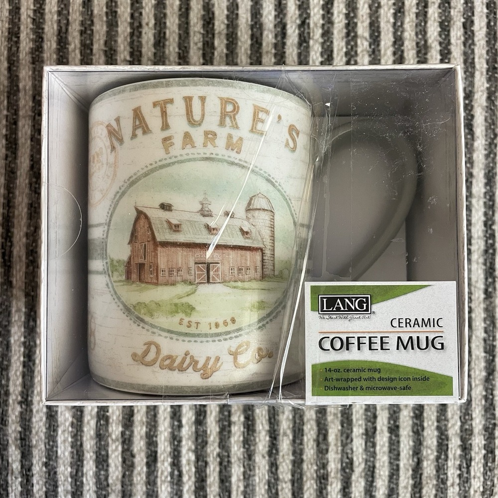 LANG 14oz Mug FARMHOUSE - Artwork by Chad‎ Barrett